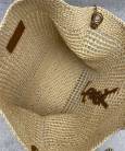Сумка Saint Laurent Icare In Raffia